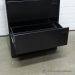 Sunar Black 4 Drawer Flip Front Lateral File Cabinet, Locking